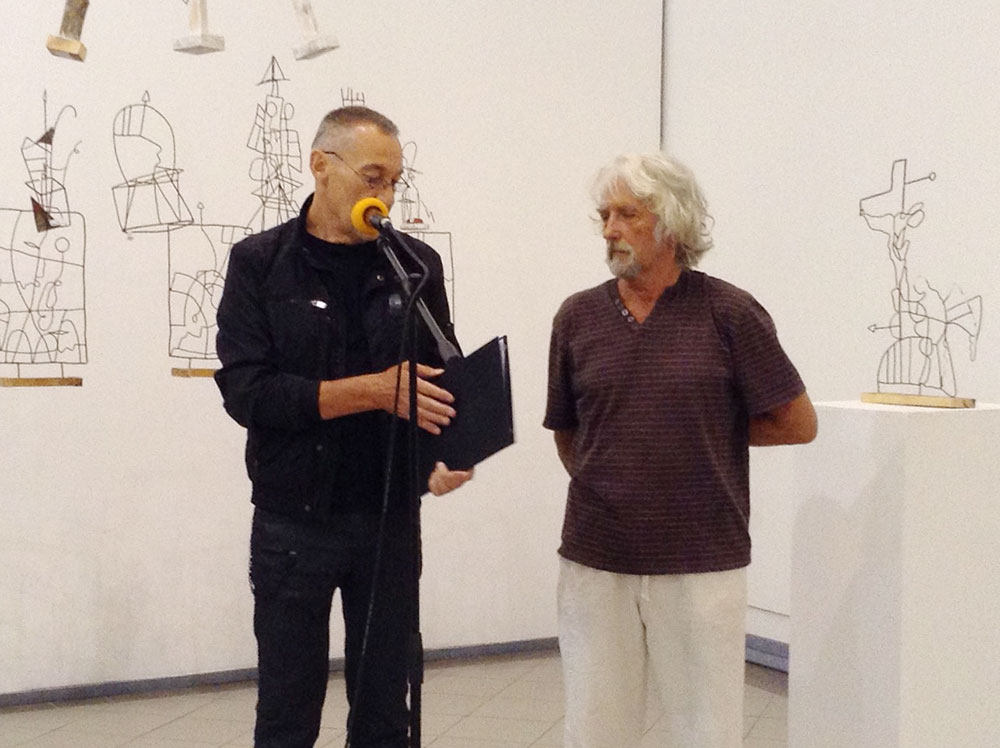 Drozsnyik István kiállításmegnyitó