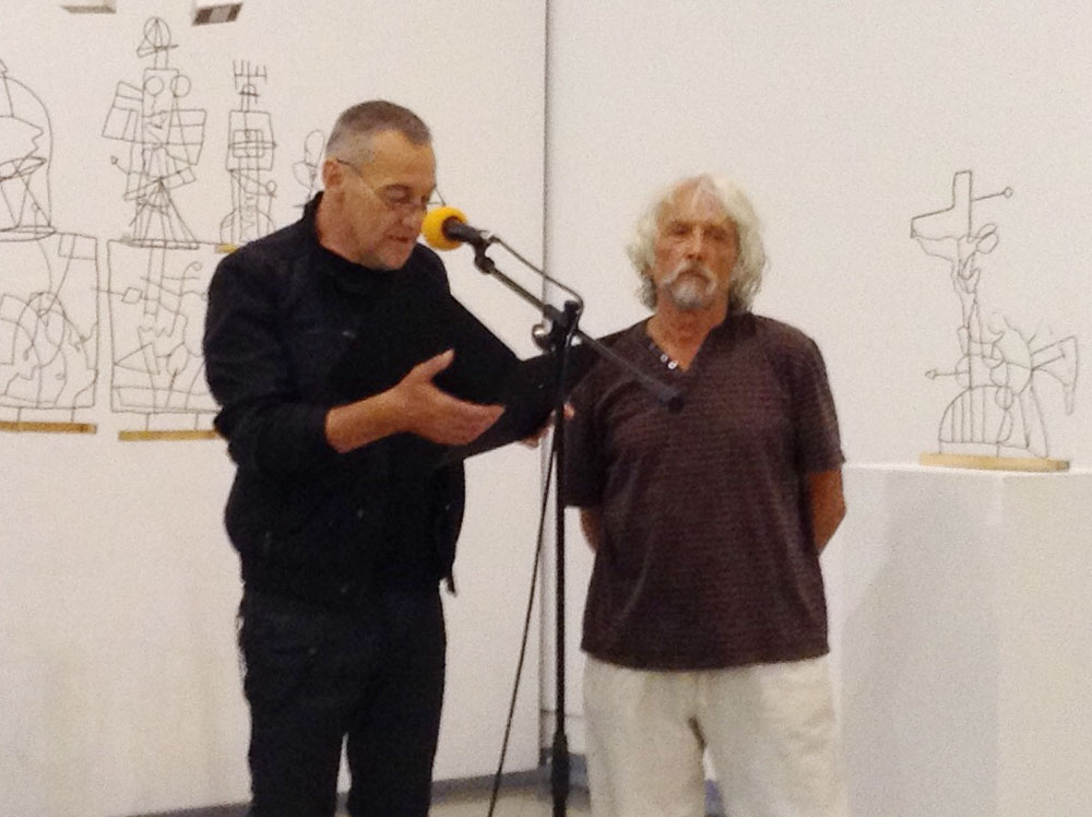 Drozsnyik István kiállításmegnyitó